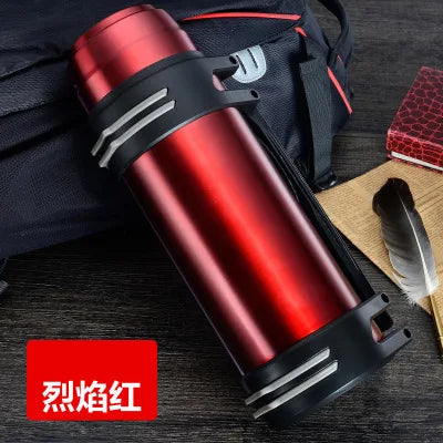 Thermos Bottle Stainless Steel Insulated Thermos Bottle 1L/2L/3L Travel Coffee Mugs Thermal Vaccum Water Bottle Thermal Mug
