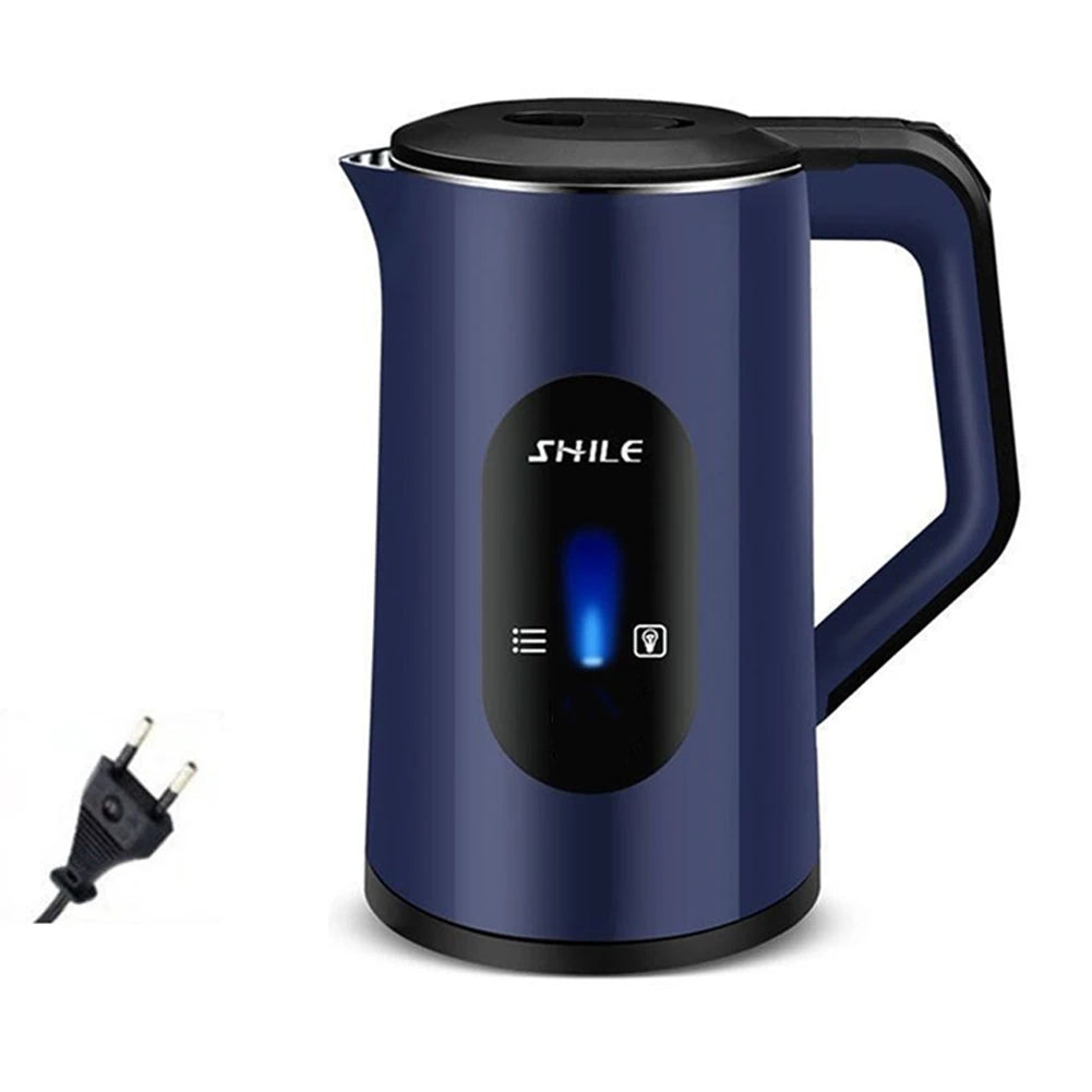 2.2L 1500W Water Boiler Stainless Steel Fast Boil Electric Kettle Hot Multifunctional Boil Water Pot For Home Making Tea Coffee