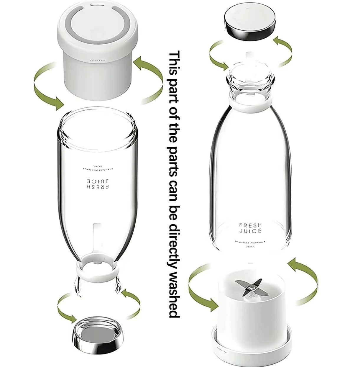 Portable Electric Juicer Blender