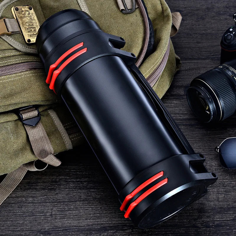 Thermos Bottle Stainless Steel Insulated Thermos Bottle 1L/2L/3L Travel Coffee Mugs Thermal Vaccum Water Bottle Thermal Mug