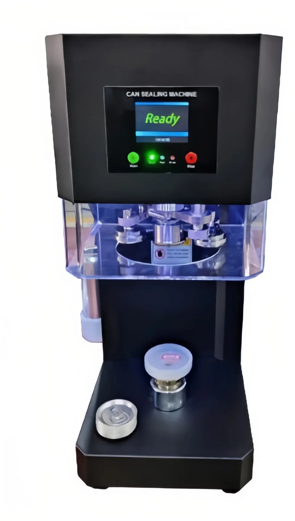 Intelligent Tin Can Sealing Machine Automatic Rotary 55mm PET Bottle Can Seamer Beer Can Sealer For Food Beverage