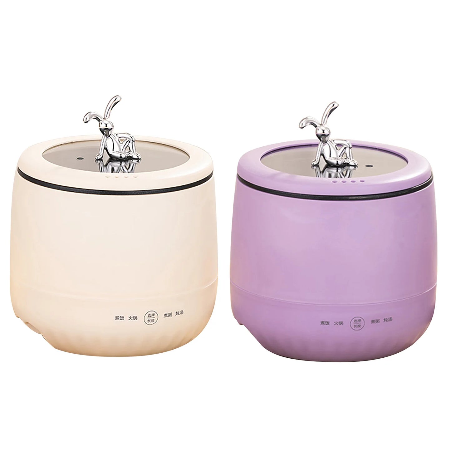 Mini Rice Cooker 1.8L Non Stick Smart Electric Rice Cooker for Grain Soup Porridge Stews