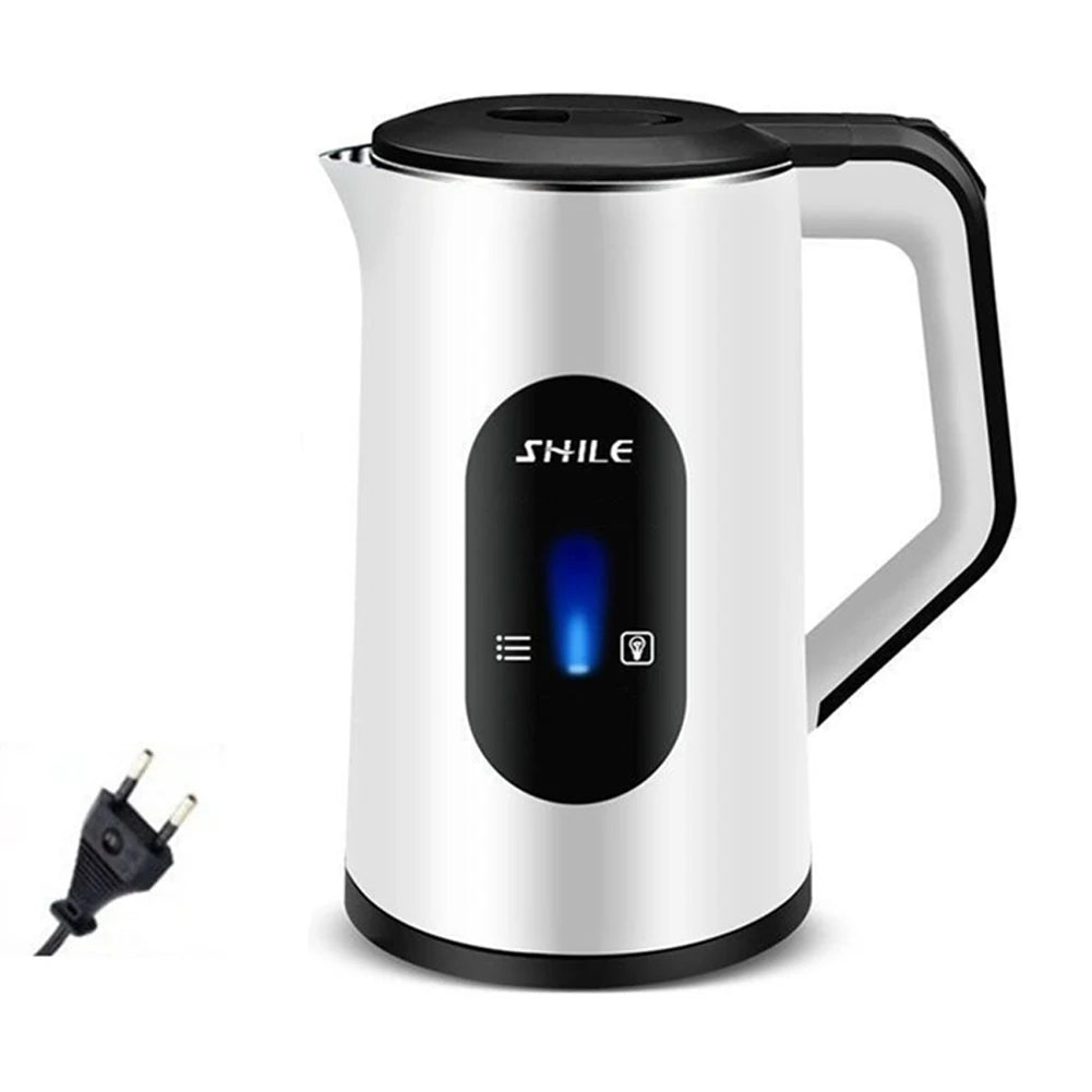2.2L 1500W Water Boiler Stainless Steel Fast Boil Electric Kettle Hot Multifunctional Boil Water Pot For Home Making Tea Coffee