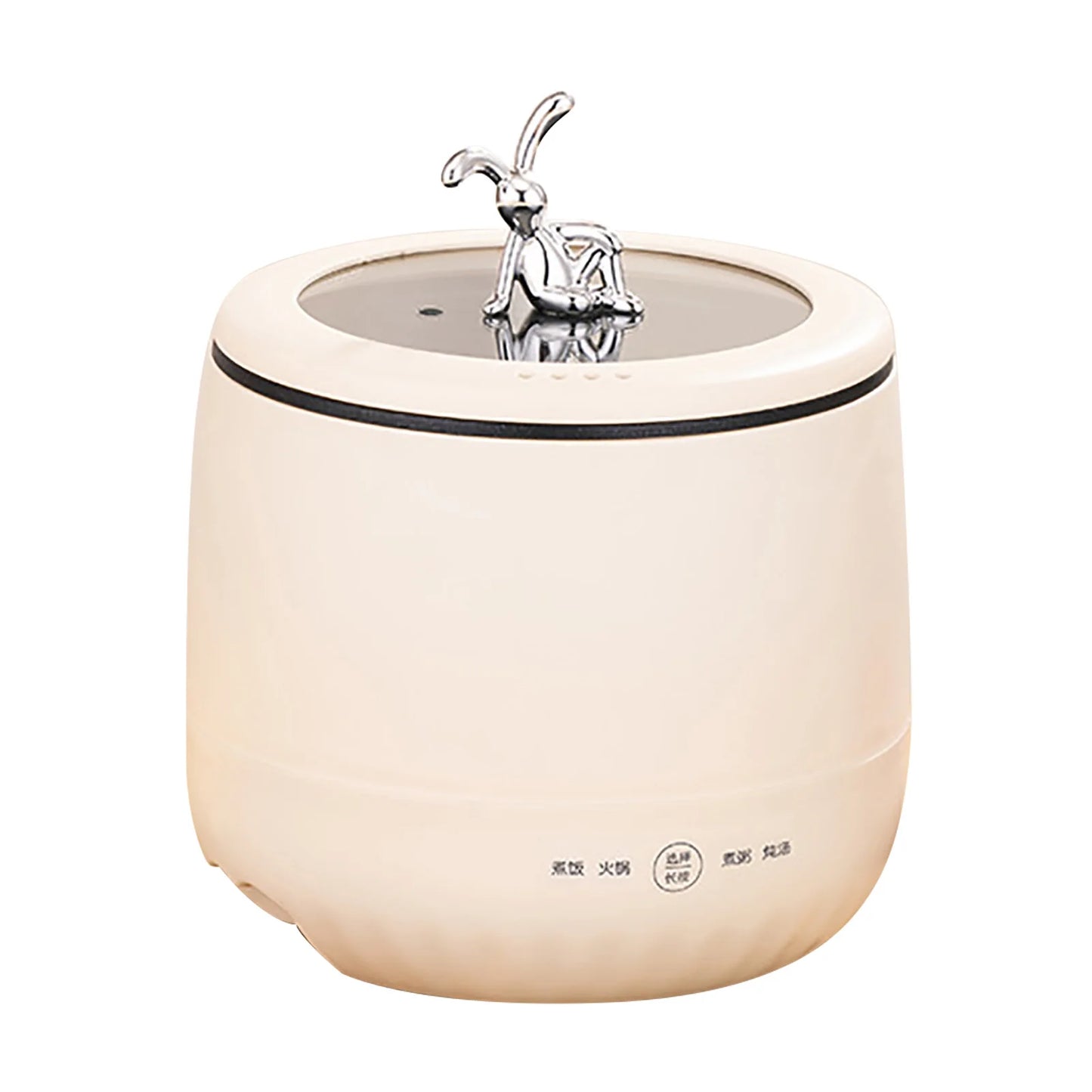 Mini Rice Cooker 1.8L Non Stick Smart Electric Rice Cooker for Grain Soup Porridge Stews
