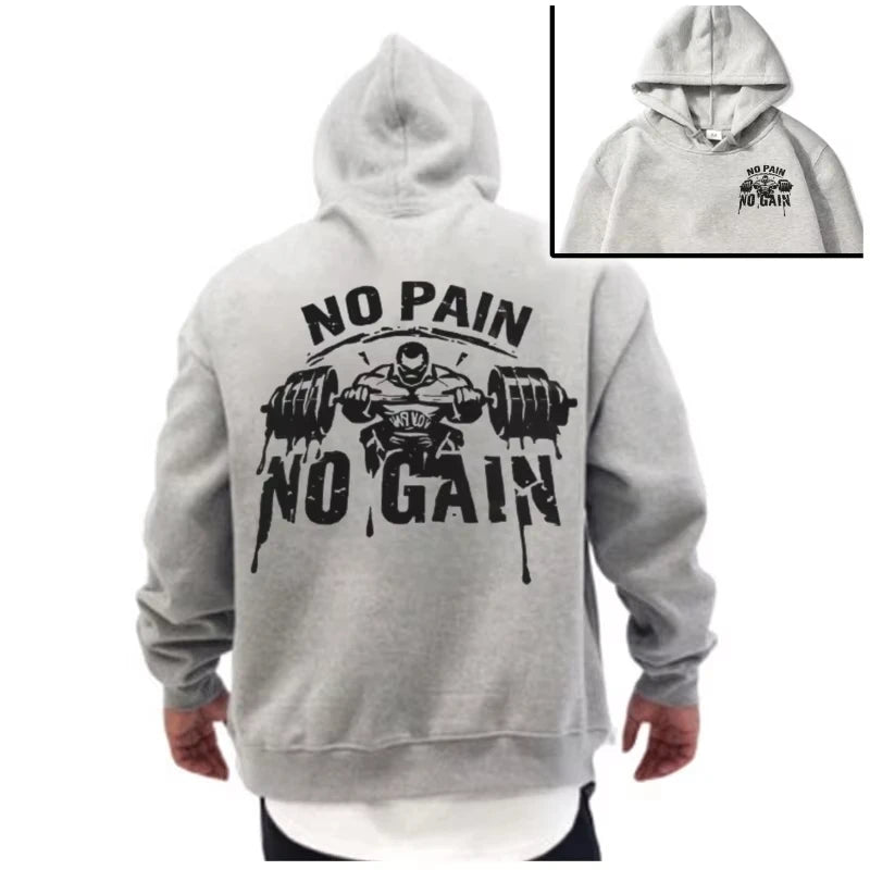 Unisex Pullover Hooded Sweatshirt - Casual Streetwear for Autumn Winter Fall Season Perfect for Gym Workout and Everyday Wear