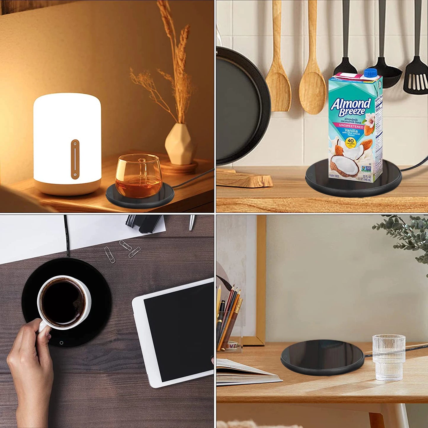 Mug Warmer USB Cup Heater Coffee Cup Heating Pad Electic Milk Tea Thermostatic Coasters Cup Warmer Mug Warmer for Office Home
