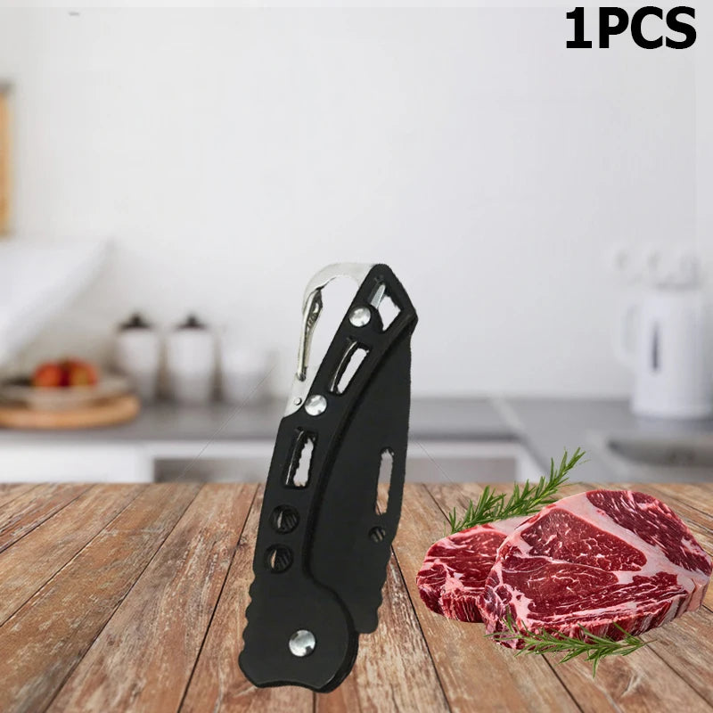 WXCOO Kitchen Knife Hand-Forged Boning Knife for Fish Meat Cutting Stainless Steel Barbecue Knife Houshold Cooking Accessories