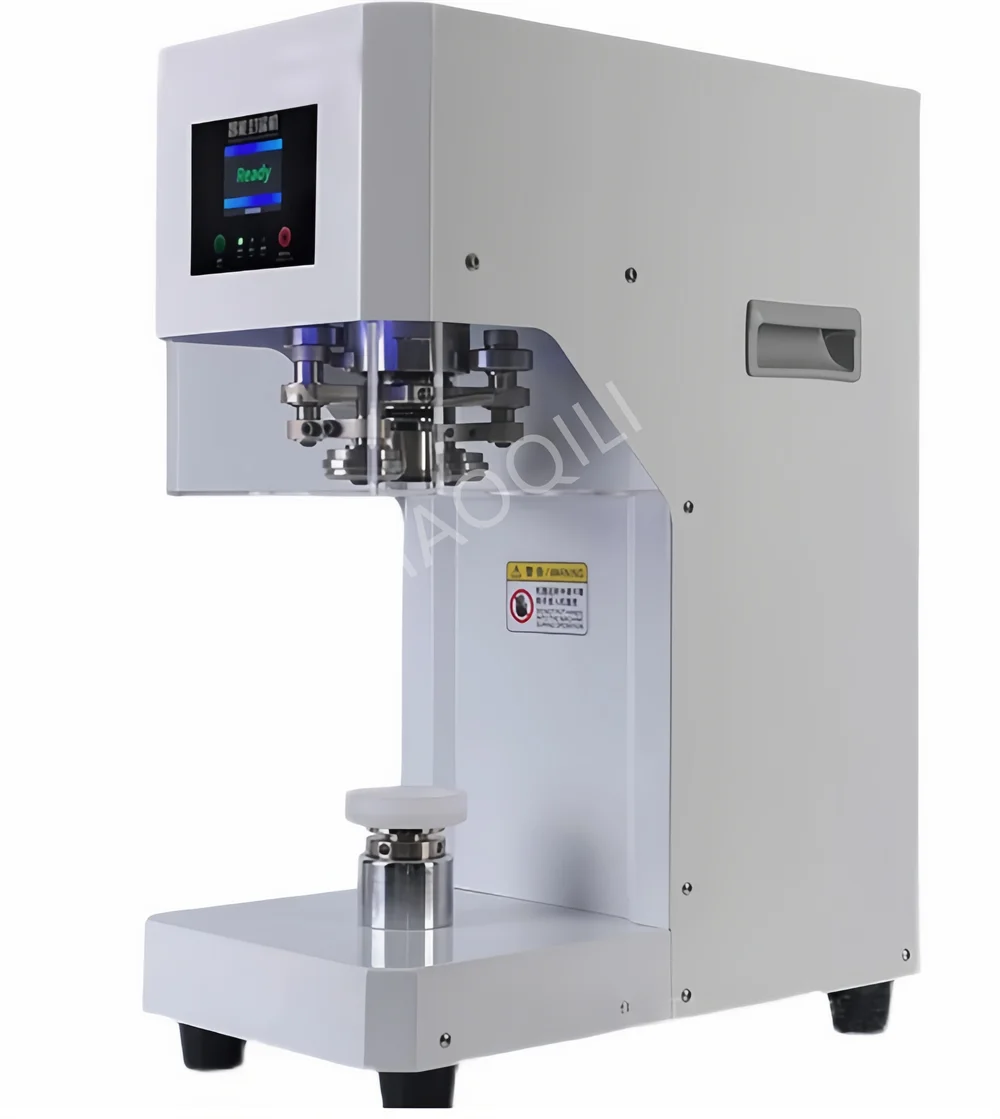 Intelligent Tin Can Sealing Machine Automatic Rotary 55mm PET Bottle Can Seamer Beer Can Sealer For Food Beverage
