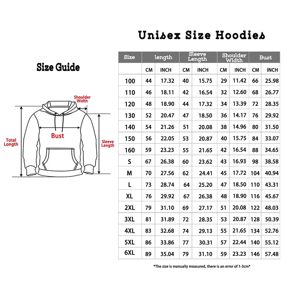 Anime girl back pattern Sweatshirt Casual Long Sleeve Hooded Pullover 3D Printing Women Top Fashion Oversized Men's Hoodies