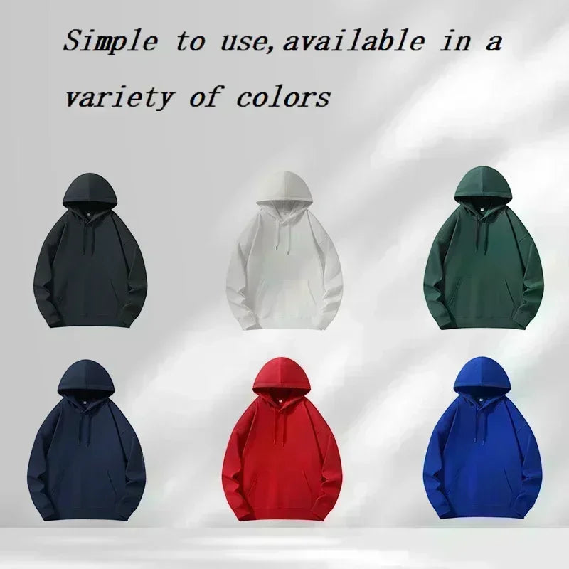 Unisex Pullover Hooded Sweatshirt - Casual Streetwear for Autumn Winter Fall Season Perfect for Gym Workout and Everyday Wear