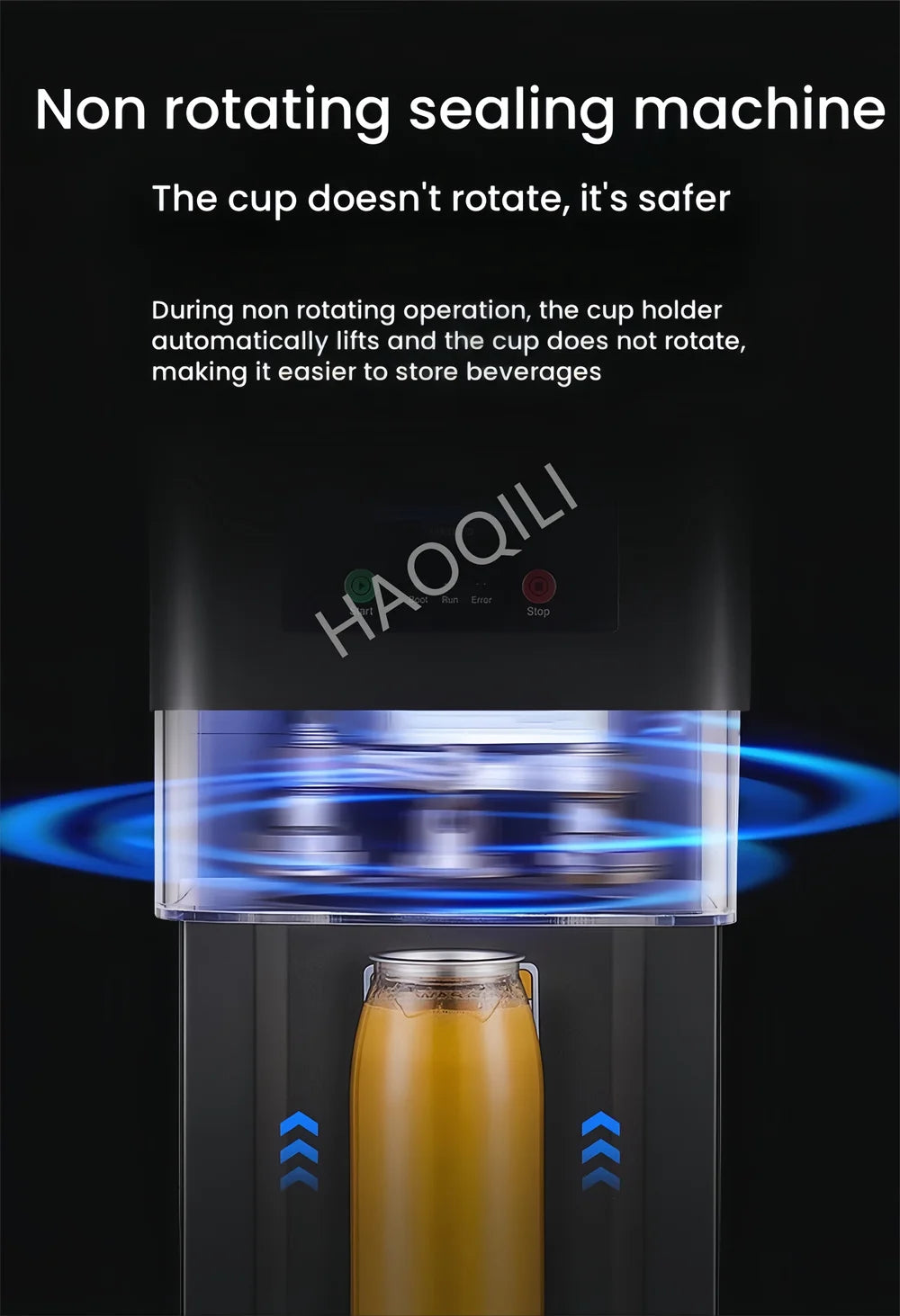Intelligent Tin Can Sealing Machine Automatic Rotary 55mm PET Bottle Can Seamer Beer Can Sealer For Food Beverage