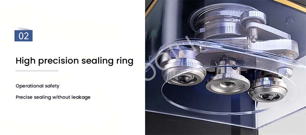 Intelligent Tin Can Sealing Machine Automatic Rotary 55mm PET Bottle Can Seamer Beer Can Sealer For Food Beverage