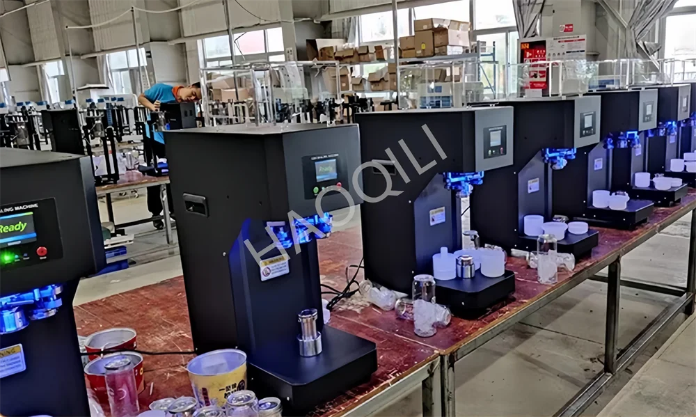Intelligent Tin Can Sealing Machine Automatic Rotary 55mm PET Bottle Can Seamer Beer Can Sealer For Food Beverage