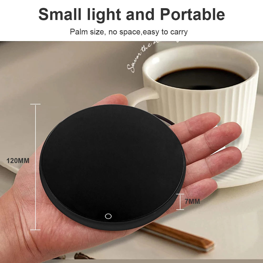 Mug Warmer USB Cup Heater Coffee Cup Heating Pad Electic Milk Tea Thermostatic Coasters Cup Warmer Mug Warmer for Office Home