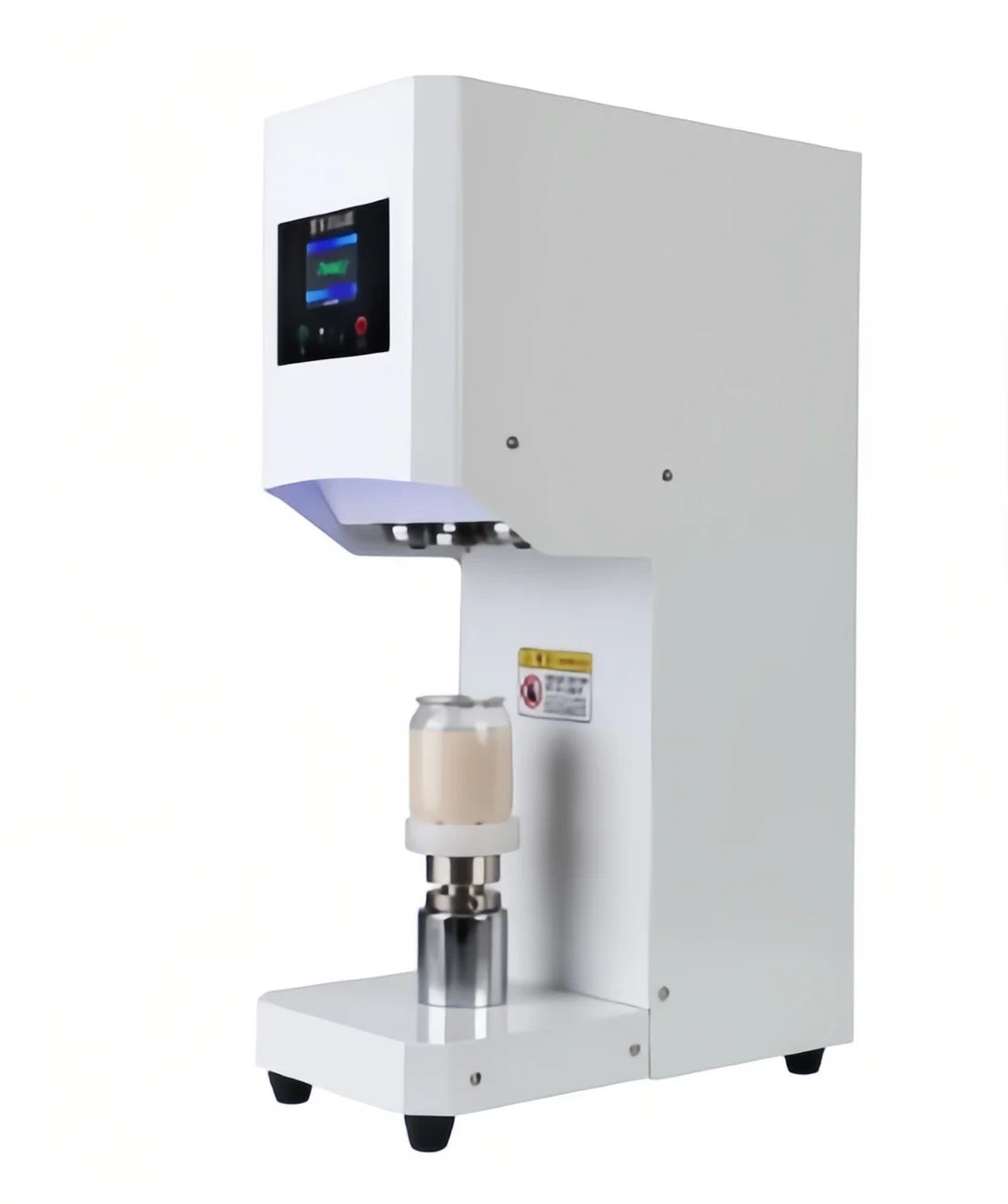 Intelligent Tin Can Sealing Machine Automatic Rotary 55mm PET Bottle Can Seamer Beer Can Sealer For Food Beverage