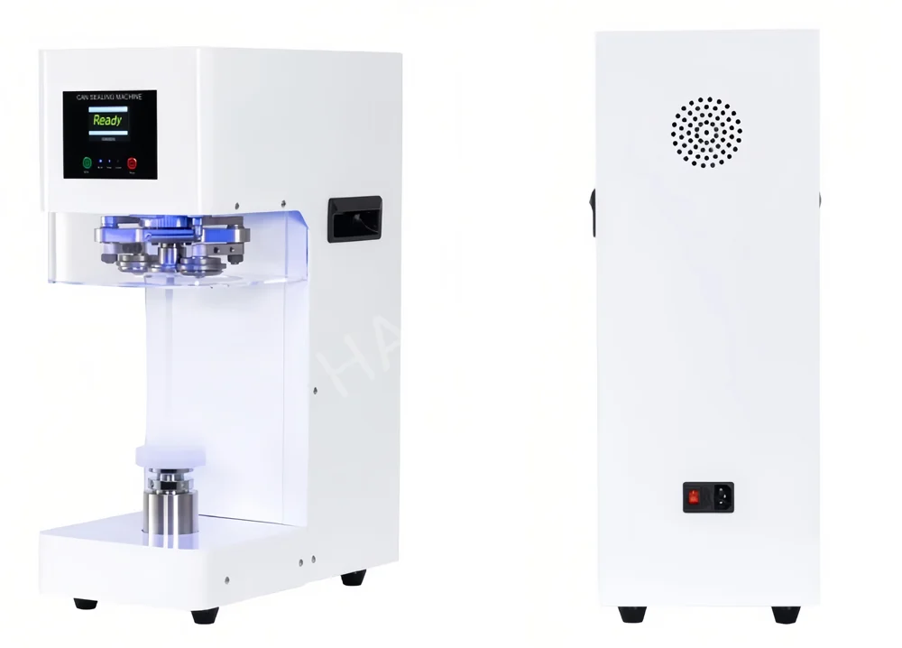 Intelligent Tin Can Sealing Machine Automatic Rotary 55mm PET Bottle Can Seamer Beer Can Sealer For Food Beverage