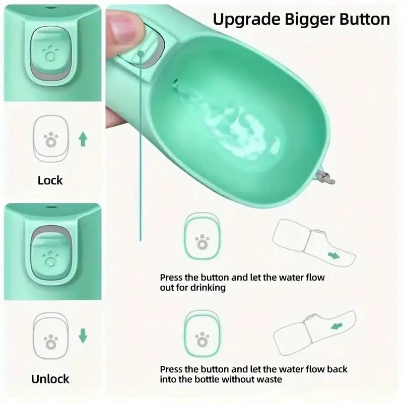 New Product: Portable Pet Water Bottle, Travel Water Bottle, Cat Water Dispenser, Dog Water Cup, Travel Supplies