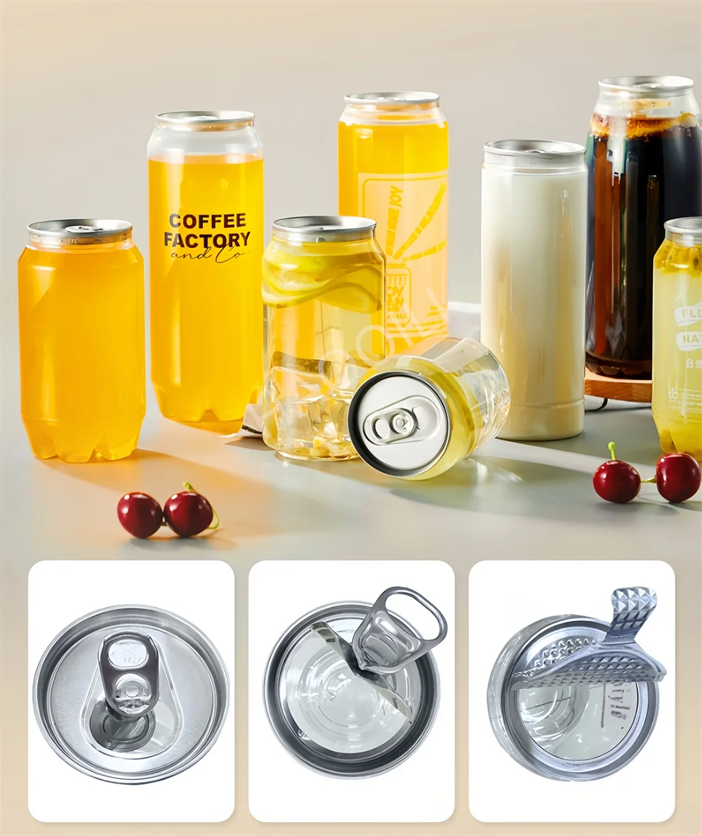 Intelligent Tin Can Sealing Machine Automatic Rotary 55mm PET Bottle Can Seamer Beer Can Sealer For Food Beverage