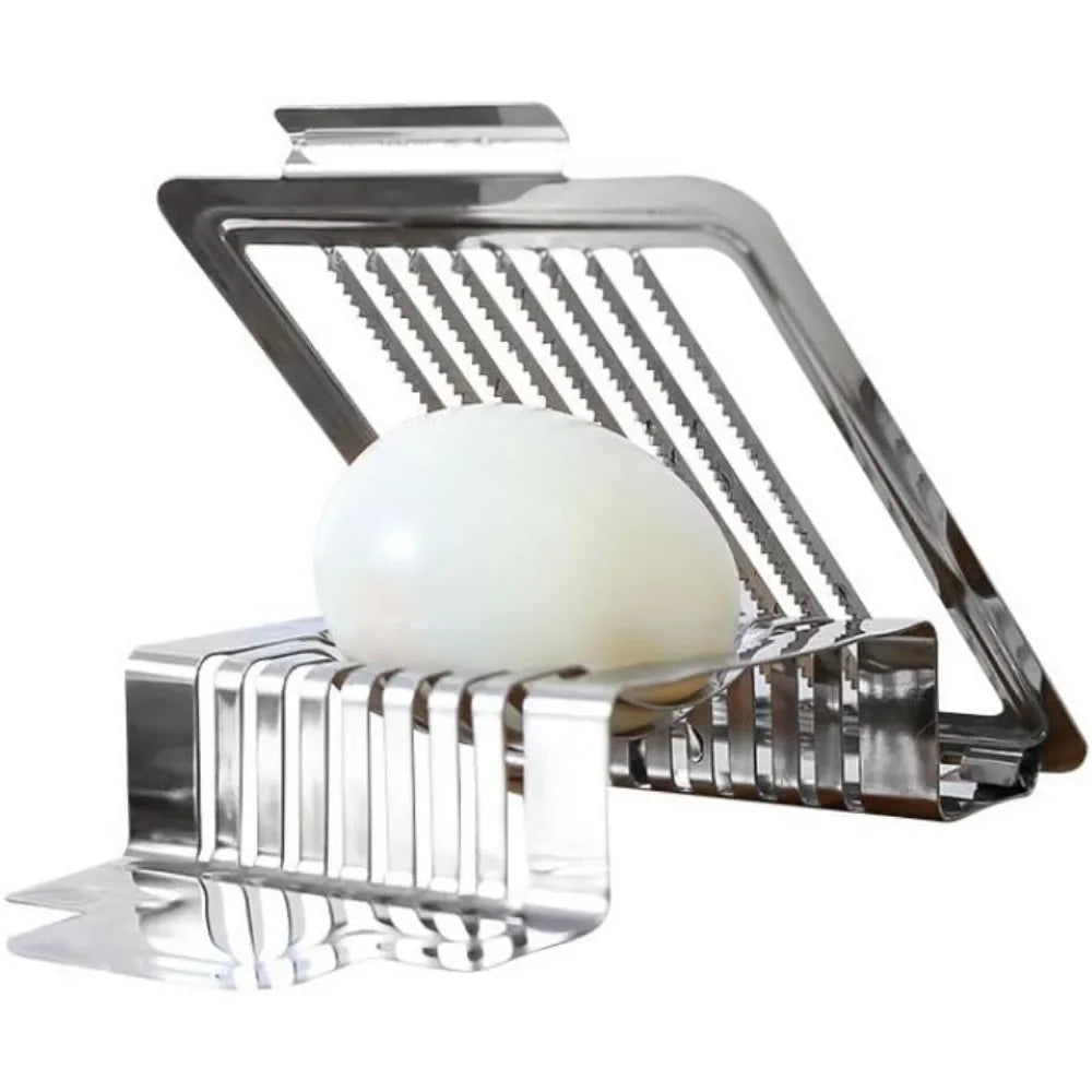 2025 Multipurpose Egg Cutter Egg Slicer Cutter Hard Boiled Eggs Mini Manual Egg Slicer Egg Ham Mushroom Strawberry Soft Fruit