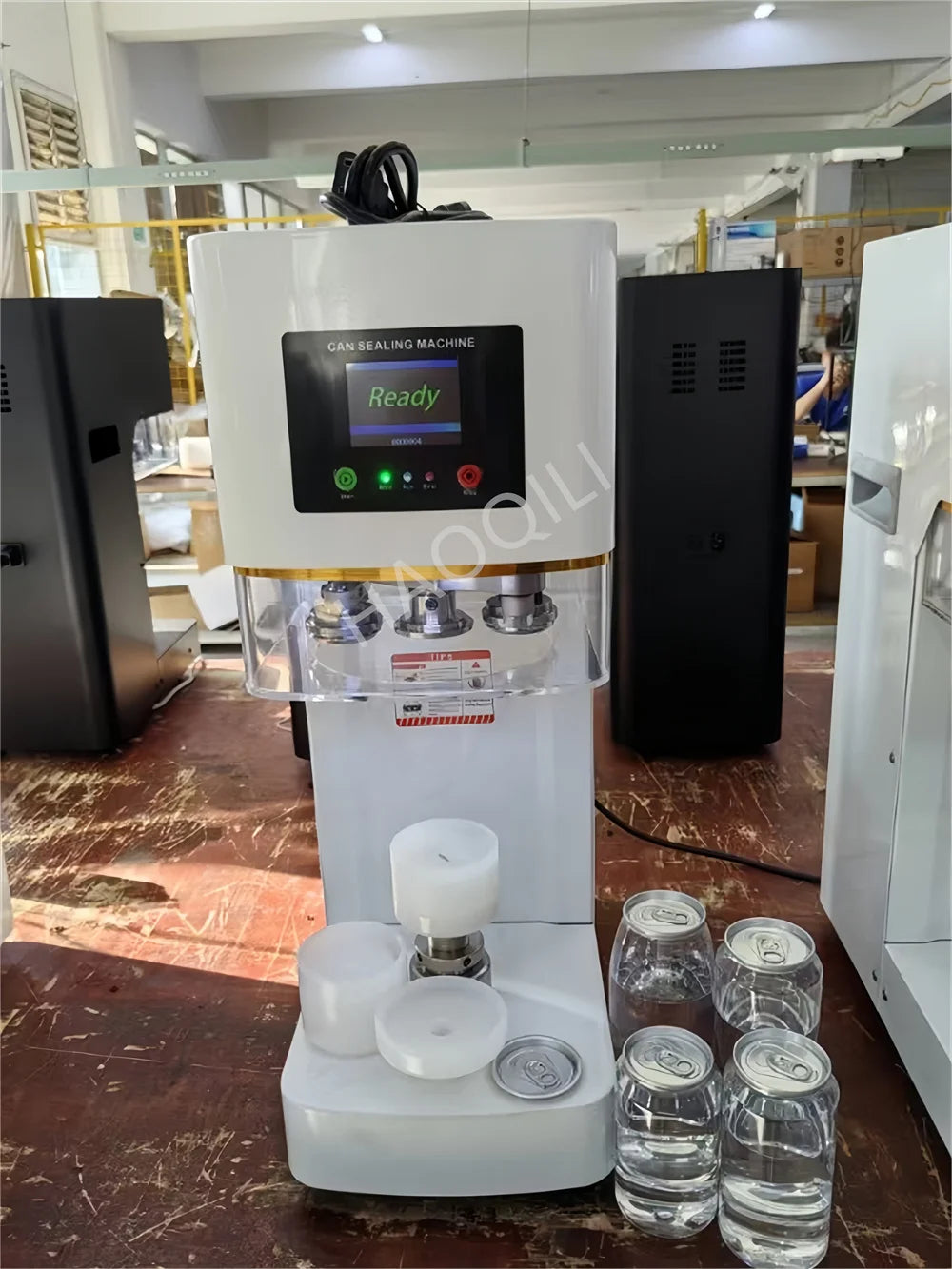 Intelligent Tin Can Sealing Machine Automatic Rotary 55mm PET Bottle Can Seamer Beer Can Sealer For Food Beverage