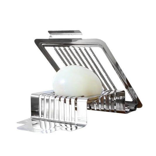 Stainless Steel Eggs Cutter Boilded Eggs Slicer Sectioner Cutter Mold Flower-Shape Luncheon Meat Cutter Home Kitchen Accessories