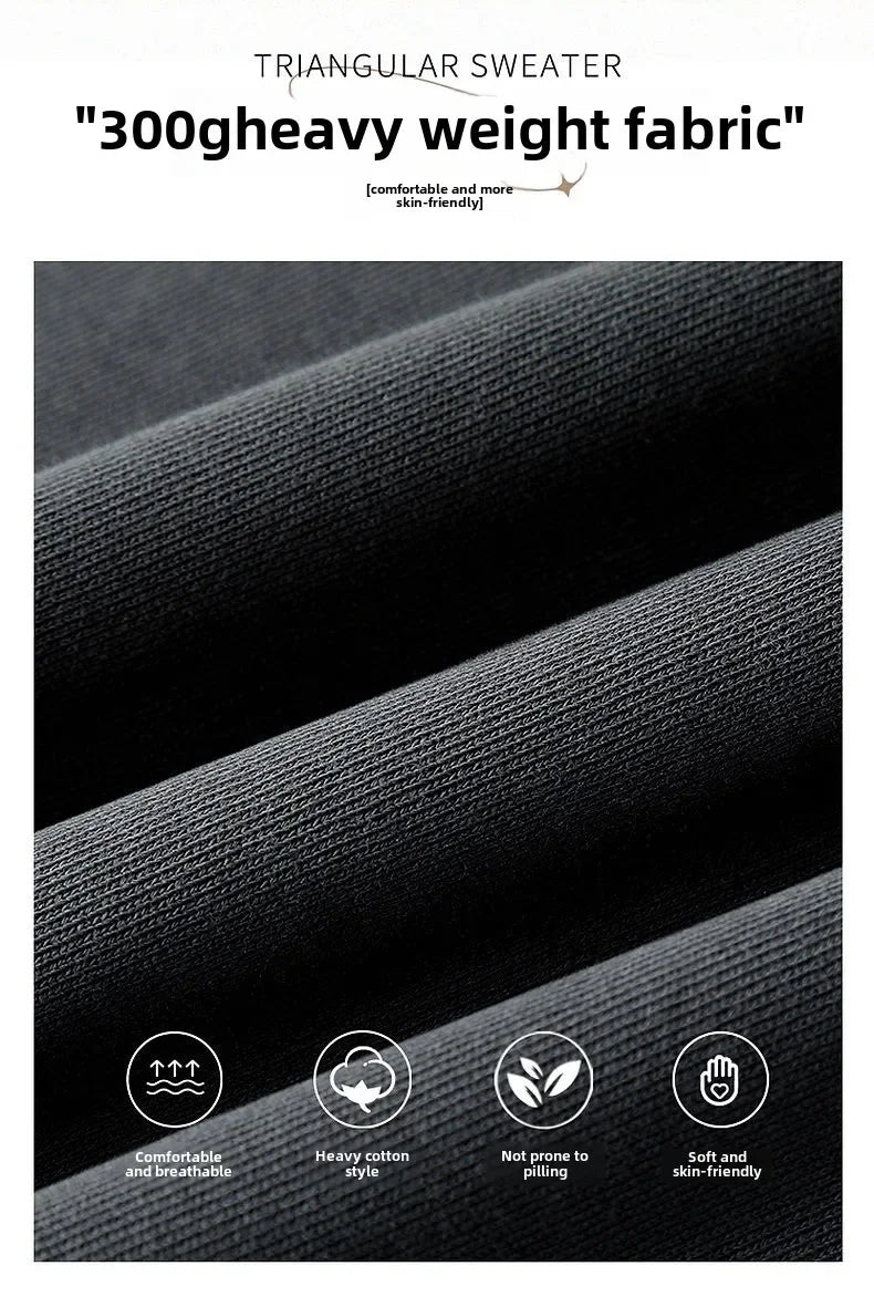 Unisex round Neck Sweatshirt Pure Color American Sle Spring Autumn Casual Jacket Loose Fit Cotton Polyester Easy Care