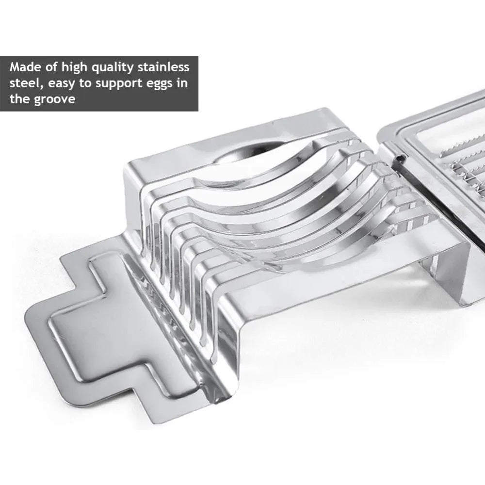 2025 Multipurpose Egg Cutter Egg Slicer Cutter Hard Boiled Eggs Mini Manual Egg Slicer Egg Ham Mushroom Strawberry Soft Fruit