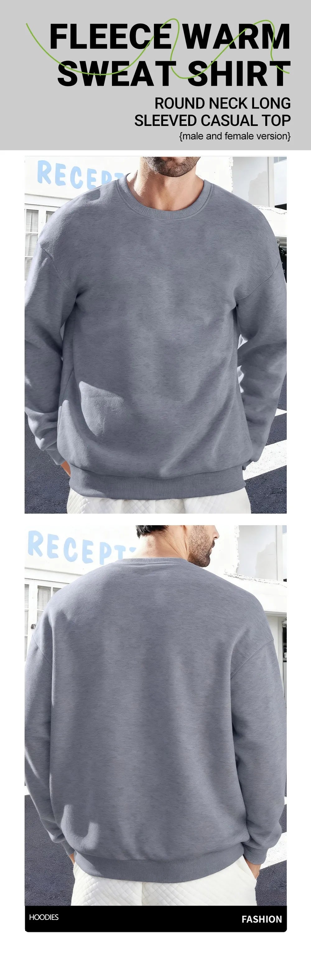 Norway Scandinavia Flag Creative Prints Male Fleece Casual Hoodless Shirt Autumn Loose O-Neck Pullover Comfy Jogging Sportswears