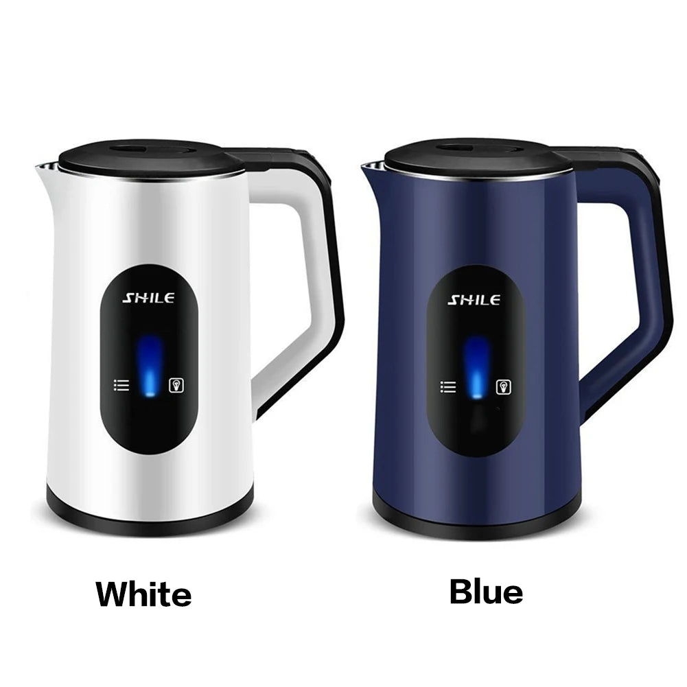 2.2L 1500W Water Boiler Stainless Steel Fast Boil Electric Kettle Hot Multifunctional Boil Water Pot For Home Making Tea Coffee