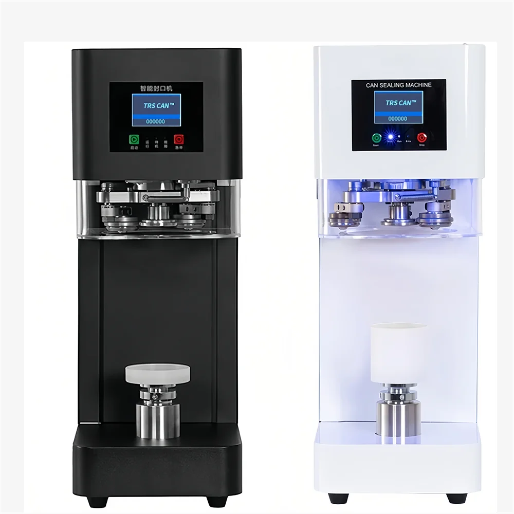 Intelligent Tin Can Sealing Machine Automatic Rotary 55mm PET Bottle Can Seamer Beer Can Sealer For Food Beverage