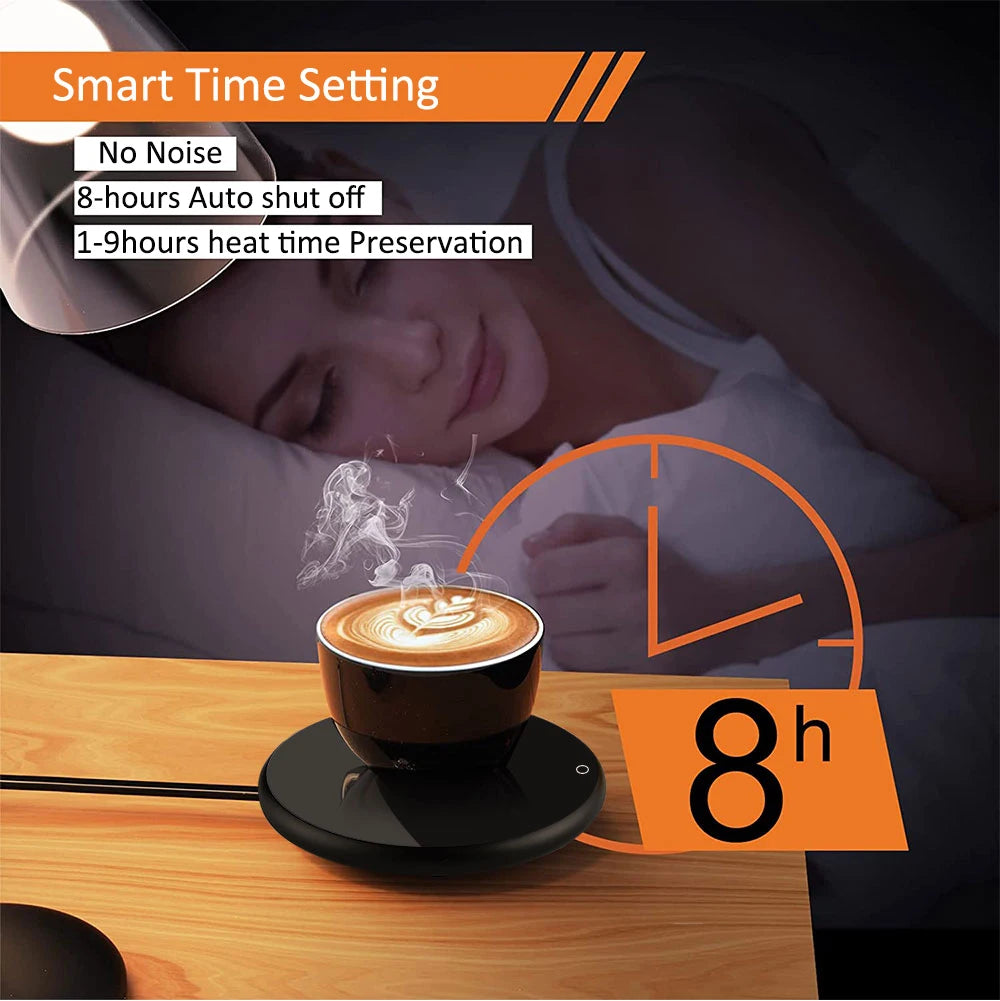 Mug Warmer USB Cup Heater Coffee Cup Heating Pad Electic Milk Tea Thermostatic Coasters Cup Warmer Mug Warmer for Office Home