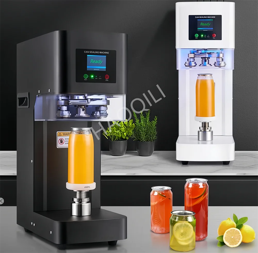Intelligent Tin Can Sealing Machine Automatic Rotary 55mm PET Bottle Can Seamer Beer Can Sealer For Food Beverage