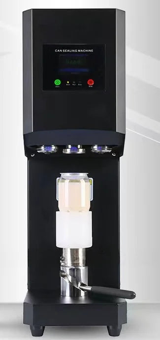 Intelligent Tin Can Sealing Machine Automatic Rotary 55mm PET Bottle Can Seamer Beer Can Sealer For Food Beverage